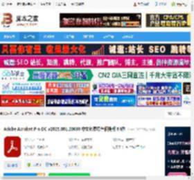 Acrobat DC2025免安装下载 Adobe Acrobat Pro DC v2025.001.20630 中文免费绿色便携版 64位 下载-脚本之家